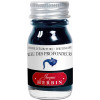 photo-Encre pour stylos plume - Calligraphie - Bleu des profondeurs - Herbin - Flacon 10ml