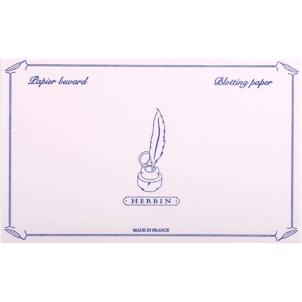 photo-Papier buvard - Rose - 10 feuilles - 12x16 cm - 240g - Herbin