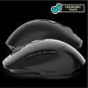 Souris d'ordinateur - Sans fil - Ergonomique - Silencieuse - 6 boutons - Advance ERGOFIT
