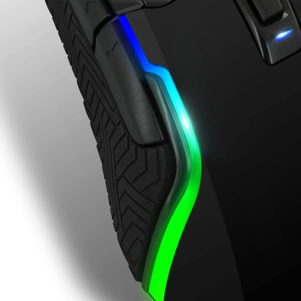 Souris d'ordinateur - Gaming PRO-M7 - LED - Personnalisable - Boutons programmables