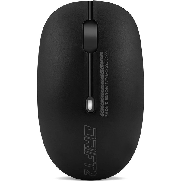 photo-Souris d'ordinateur - Sans fil - Noir - Droitier - Gaucher - Advance Drift2