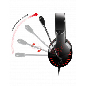 Casque avec micro - PC - Jeux vidéos - Compatible Switch - Spirit of Gamer