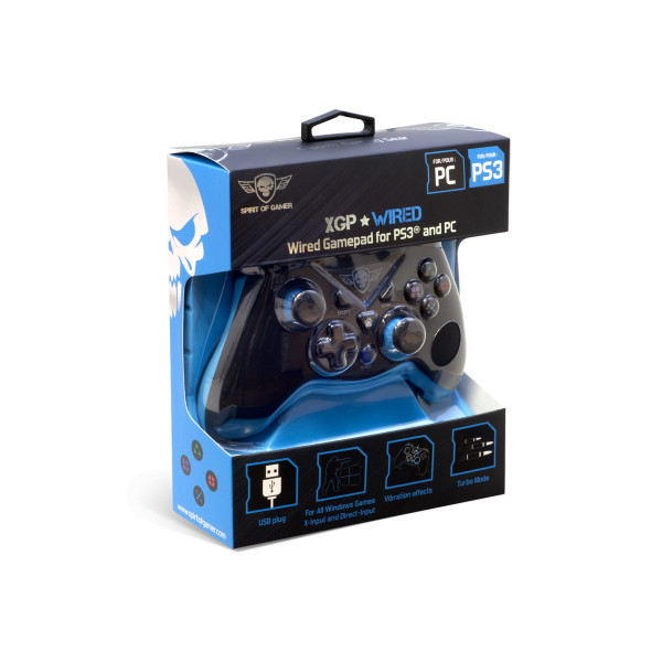 Manette pour console PS3 - Playstation - PC - PGP Manette PS3 - Spirit of Gamer
