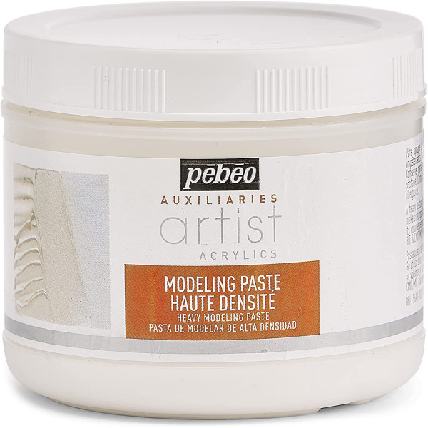 photo-Modeling paste - Haute densité - Peinture acrylique - Pébéo - 500ml