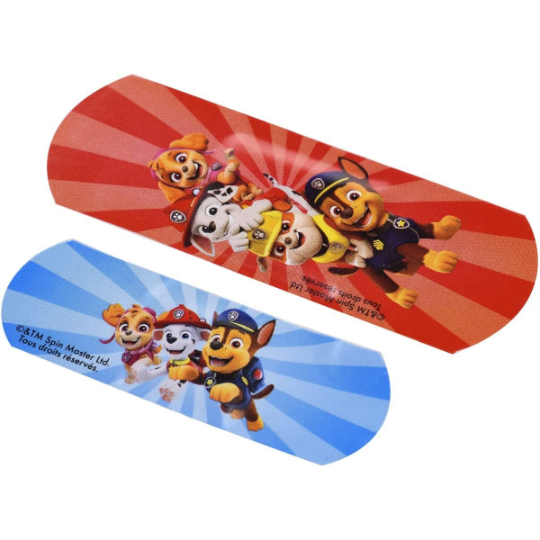 Boîte métal de 24 pansements - Enfants - La Pat Patrouille