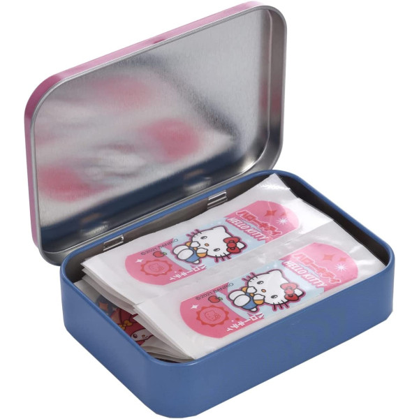 Boîte métal de 24 pansements - Enfants - Hello Kitty et ses amis