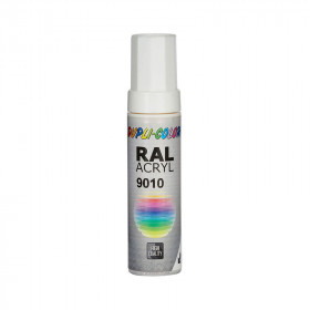 photo-Stylo de retouche - Carrosserie - Blanc brillant - RAL 9010 - Dupli-Color