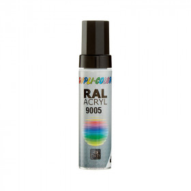 photo-Stylo de retouche - Carrosserie - Noir mat - RAL9005 - Dupli-Color
