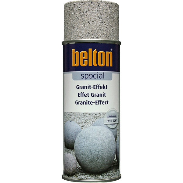 photo-Bombe de peinture effet granit sable Belton 400ml