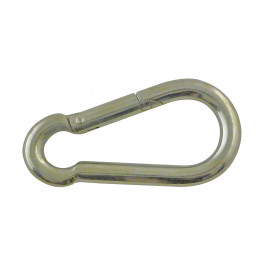 photo-Mousquetons - Métal - 5mm diamètre - 50mm longueur - Lot de 2