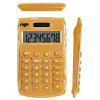 Calculatrice de poche - Orange - Energie solaire - 8 chiffres - Sign