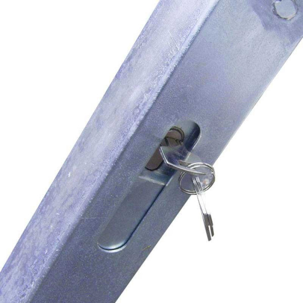 Barrière de parking - Arceau de parking - Avec fermeture à clés - Viso