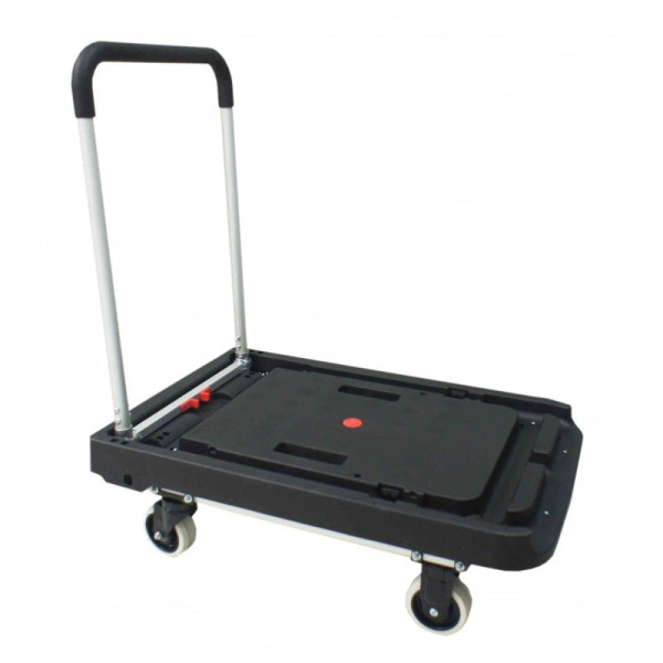 photo-Chariot - Pliable - Charge jusqu'à 130 kg - Avec plateforme - Viso
