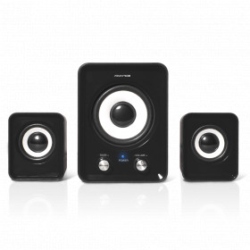 Enceintes pour ordinateur - 6W RMS - 2.1 - Noir - SoundPhonic - Advance