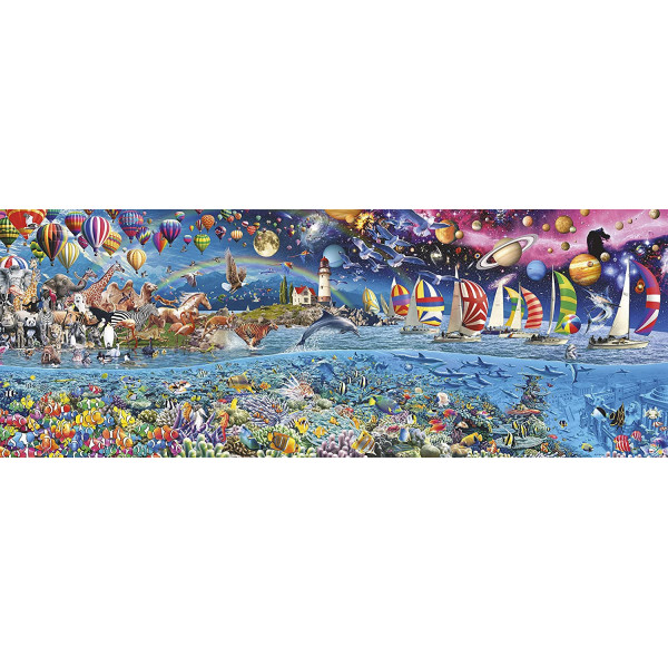Puzzle - 24000 pièces - Grand modèle - La vie - Animaux - Mer - Nature - Educa