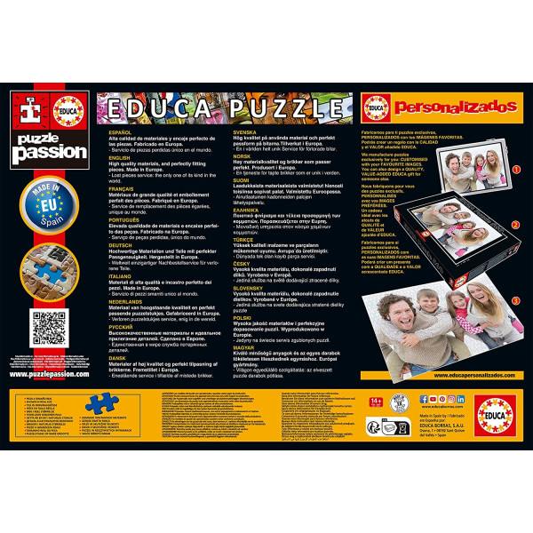 Puzzle - 5000 pièces - La meilleure librairie du monde - Livres - Educa