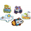 Puzzle - 5 pièces - Bébé dès 2 ans - Bateau - Avion - Train - Voiture - Educa