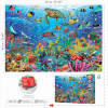 Puzzle - 1000 pièces - 68x48 cm - Les tortues au paradis - Educa