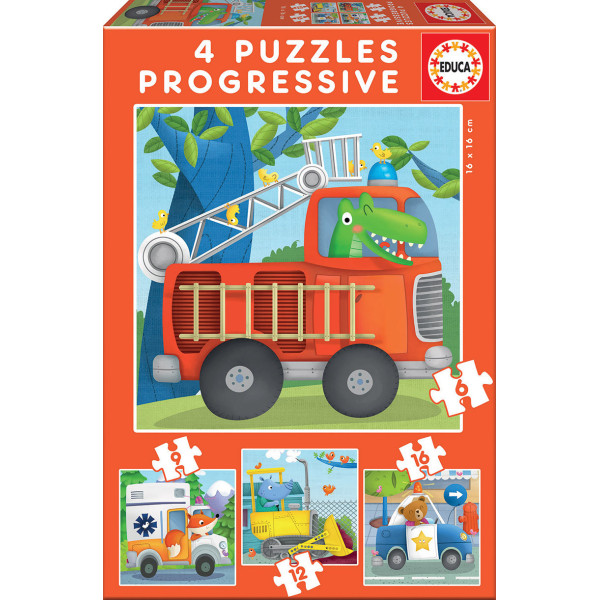 photo-Puzzle - Enfant - Dès 3 ans - 4 modèles - Patrouille de sauvatage - Educa