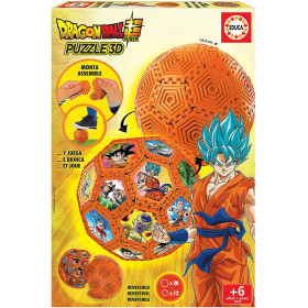 photo-Puzzle 3D - Dragon Ball Z - 32 pièces - Sphère - Dès 6 ans - Educa