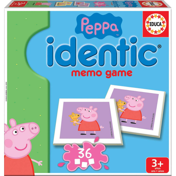 photo-Jeu éducatif - Peppa Pig - Jeu de mémoire - Dès 3 ans - Educa
