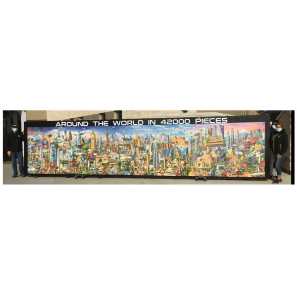 Puzzle - 42000 pièces - XXL - Le tour du monde - Educa