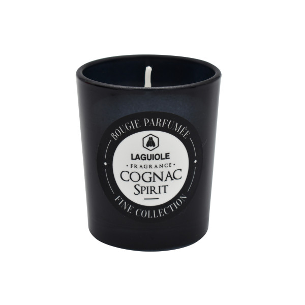 Bougies parfumées - Senteur whisky cognac et rhum - Coffret de 6 bougies - Laguiole