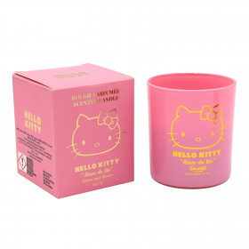 photo-Bougie parfumée - Hello Kitty - Senteur rêve de lin - Idée cadeau