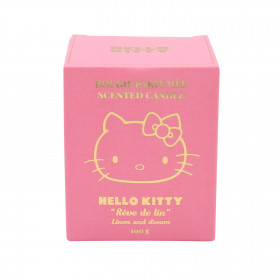 Bougie parfumée - Hello Kitty - Senteur rêve de lin - Idée cadeau