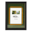 photo-Cadre photo - Noir - Bois vernis - Pour photo 13 x 18 cm - Vitre en verre