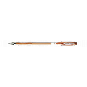 photo-Stylo encre gel bronze pointe moyenne 0,7mm UniBall Signo