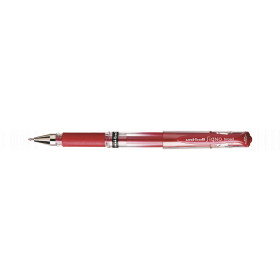 photo-Stylo roller Uni-Ball Signo Broad Rouge métallisé