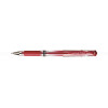 photo-Stylo roller Uni-Ball Signo Broad Rouge métallisé