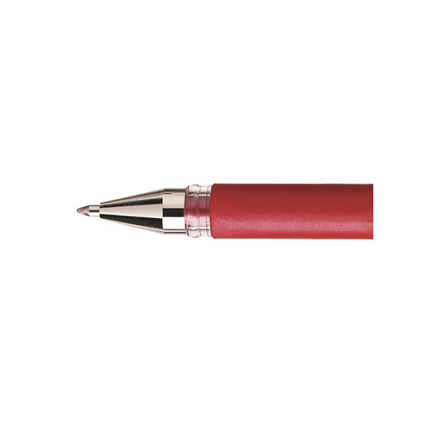 Stylo roller Uni-Ball Signo Broad Rouge métallisé