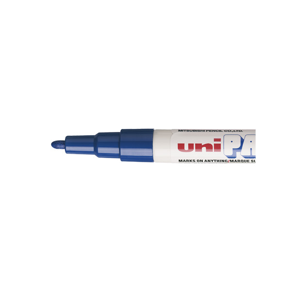 photo-Marqueur huile créatif Uni Ball Paint Marker PX-21 pointe moyenne bleu foncé