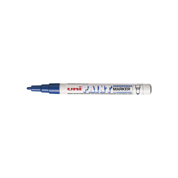 Marqueur huile créatif Uni Ball Paint Marker PX-21 pointe moyenne bleu foncé