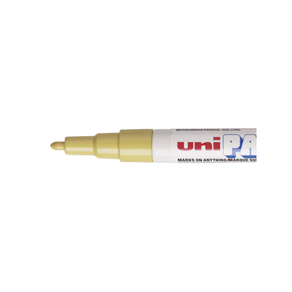 photo-Marqueur huile créatif Uni Ball Paint Marker PX-21 pointe moyenne jaune