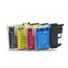 Brother LC980/1100 pack de 4 cartouches compatibles UpPrint
