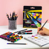 Coffret - BIC - 24 crayons de couleur - 12 feutres - Kit pour artistes