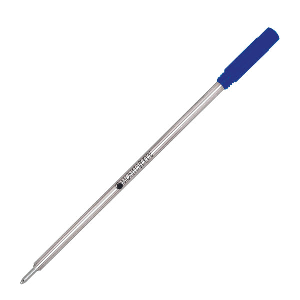 Recharges pour stylo à bille - Marque Cross - Bleu - Pointe moyenne - Lot de 2