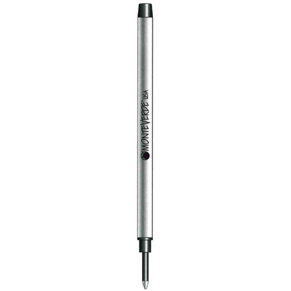 photo-Recharges pour stylo roller - Dupont - Noir - Pointe fine - Lot de 2 recharges