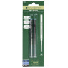 Recharges pour stylo gel - Montblanc - Bleu - Pointe moyenne - Lot de 2 recharges