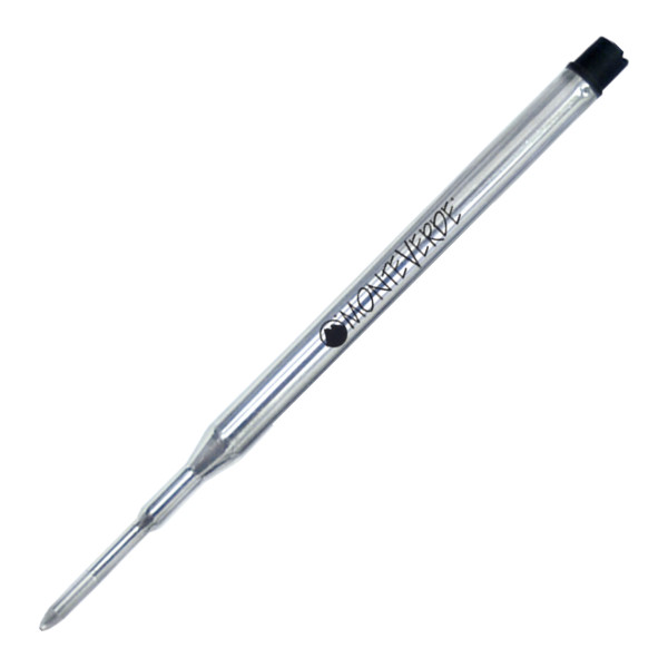 photo-Recharges pour stylo bille - Shaeffer - Noir - Pointe moyenne - Lot de 2 recharges
