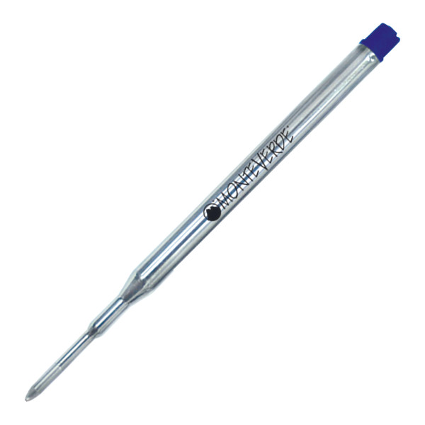 photo-Recharges pour stylo bille - Shaeffer - Bleu - Pointe moyenne - Lot de 2 recharges