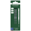 Recharges pour stylo gel - Sheaffer - Noir - Pointe fine - Lot de 2 recharges