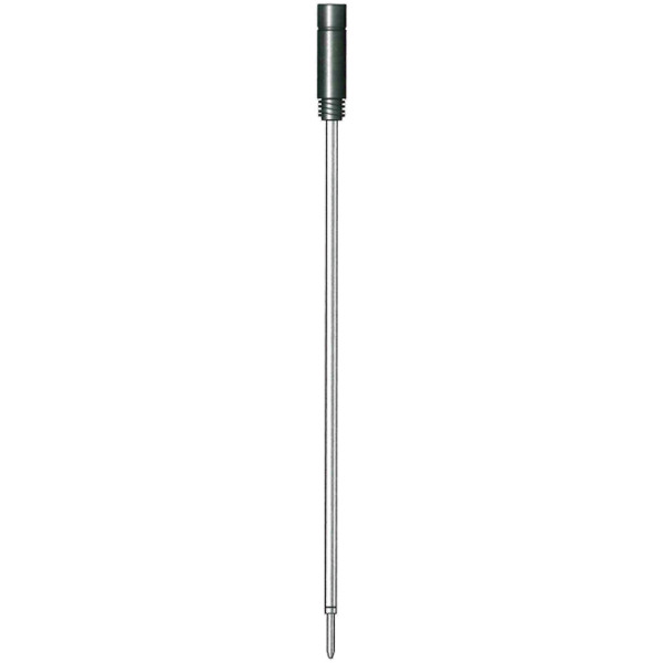 photo-Recharges pour stylo bille - Dupont - Noir - Pointe moyenne - Lot de 2 recharges
