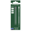 Recharges pour stylo bille - Dupont - Noir - Pointe moyenne - Lot de 2 recharges