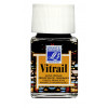 photo-Peinture vitrail - Lefranc Bourgeois - Jaune orange - Flacon de 50ml