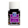 photo-Peinture vitrail - Lefranc Bourgeois - Violet pourpre - Flacon de 50ml