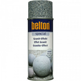 photo-Bombe de peinture effet granit gris Belton 400ml